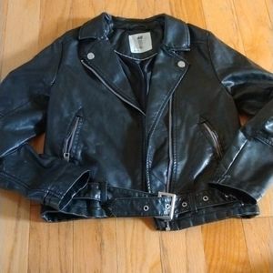 H&M Faux Leather Jacket